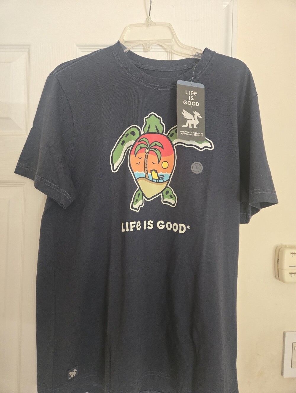 Life is Good Kids' Navy Turtle Graphic Tee